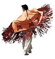 fancy shawl dancer, american indian dance