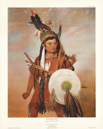 Frank Wilkin - Indian Boy 1835
