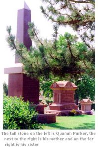 Tombstone of Quanah Parker