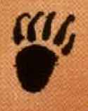 American Indian Symbol for Bear Paw