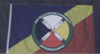 Bay Mills Ojibwe flag