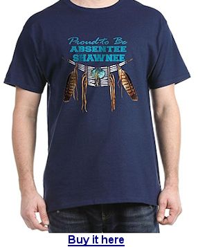 Buy Absentee Shawnee t-shirt here.