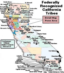California Indian Reservations Map