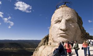 Crazy Horse memorial, South Dakota.