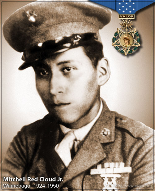 Mitchell Red Cloud, Medal of Honor Recipient
