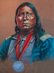 Portrait of Kiowa War Chief, Santana