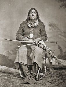 Portrait of Kiowa War Chief, Satanta