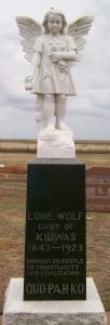 gravestone of Lone Wolf the Younger