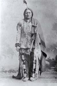 Chief Sitting Bull, sioux medicine man