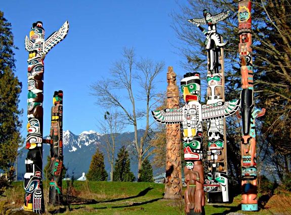 Native American Totem Poles